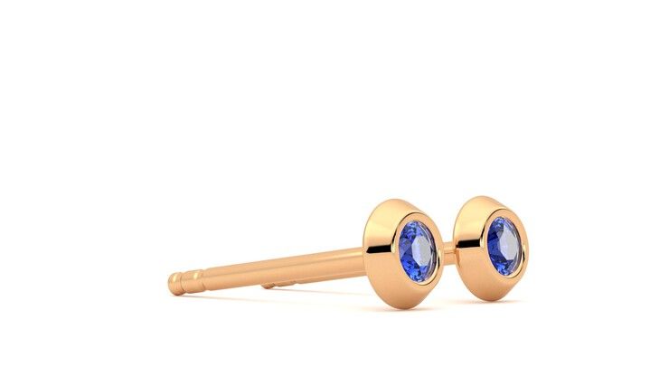 Taylor & Hart Solanna Studs Jewellery 360 degree image 7