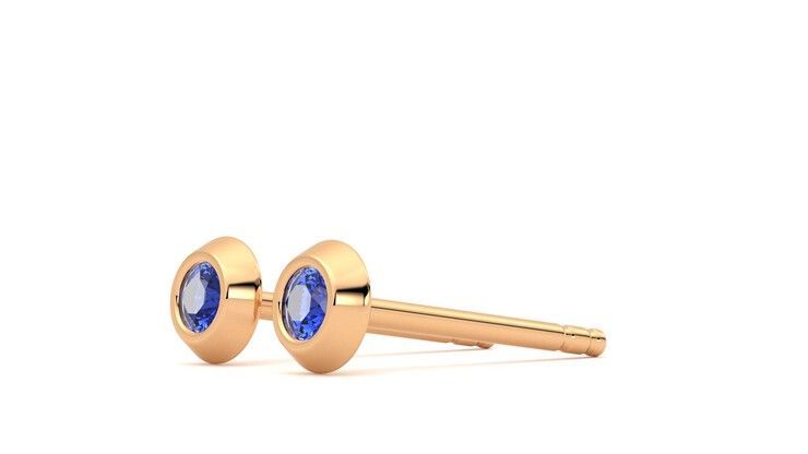 Taylor & Hart Solanna Studs Jewellery 360 degree image 23