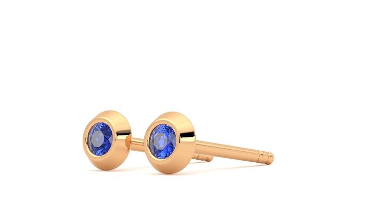 Taylor & Hart Solanna Studs Jewellery 360 degree image 24