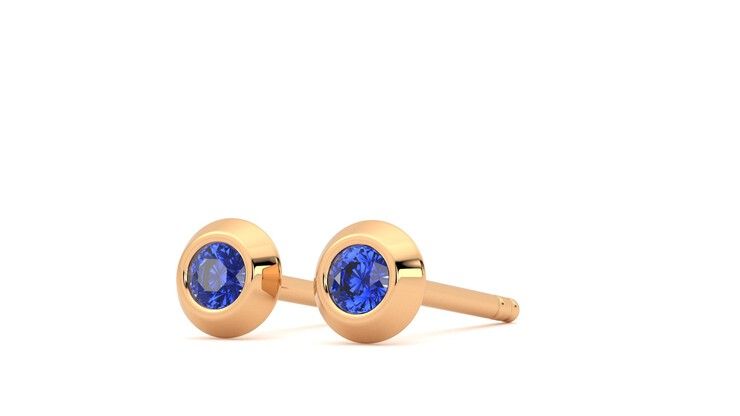 Taylor & Hart Solanna Studs Jewellery 360 degree image 25