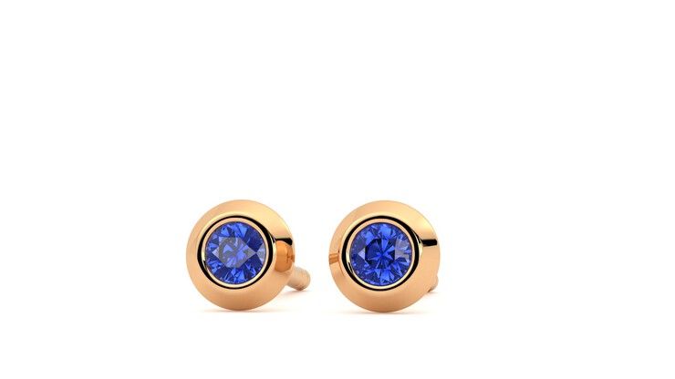 Taylor & Hart Solanna Studs Jewellery 360 degree image 27