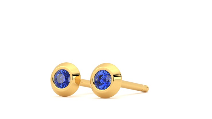 Taylor & Hart Solanna Studs Jewellery 360 degree image 25