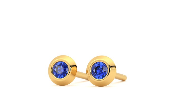 Taylor & Hart Solanna Studs Jewellery 360 degree image 26