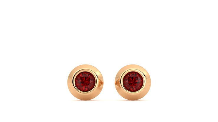 Taylor & Hart Solanna Studs Jewellery 360 degree image 0