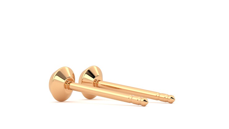 Taylor & Hart Solanna Studs Jewellery 360 degree image 18