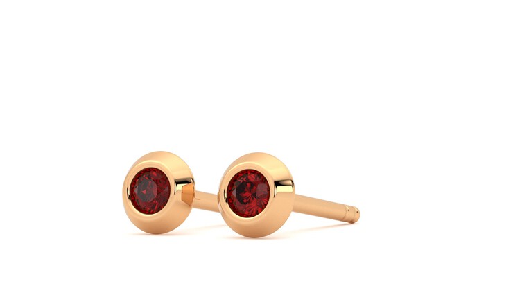 Taylor & Hart Solanna Studs Jewellery 360 degree image 25