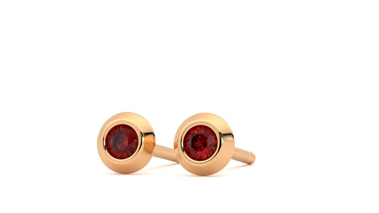 Taylor & Hart Solanna Studs Jewellery 360 degree image 26