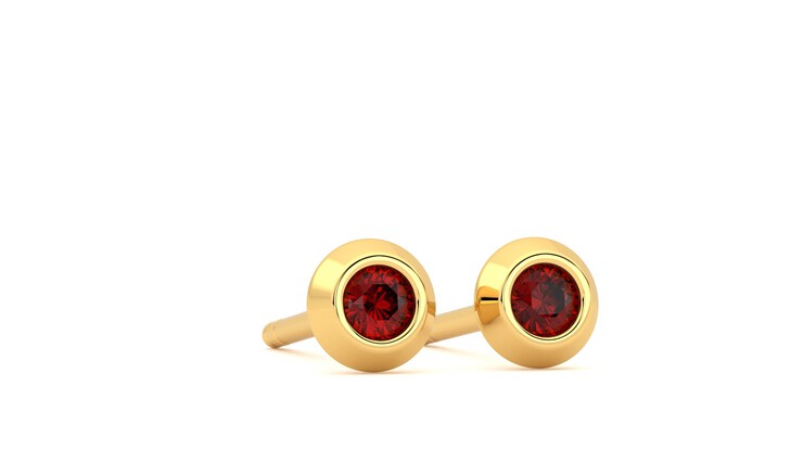 Taylor & Hart Solanna Studs Jewellery 360 degree image 4
