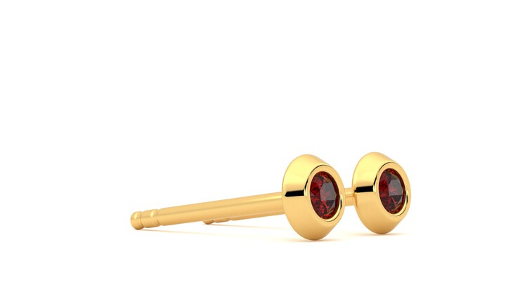 Taylor & Hart Solanna Studs Jewellery 360 degree image 7