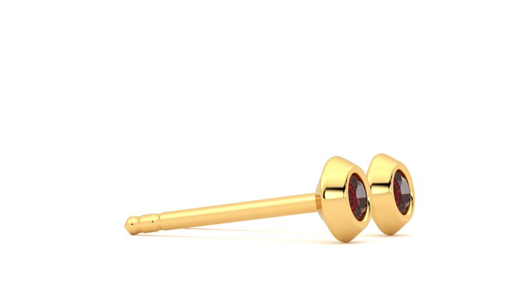 Taylor & Hart Solanna Studs Jewellery 360 degree image 8