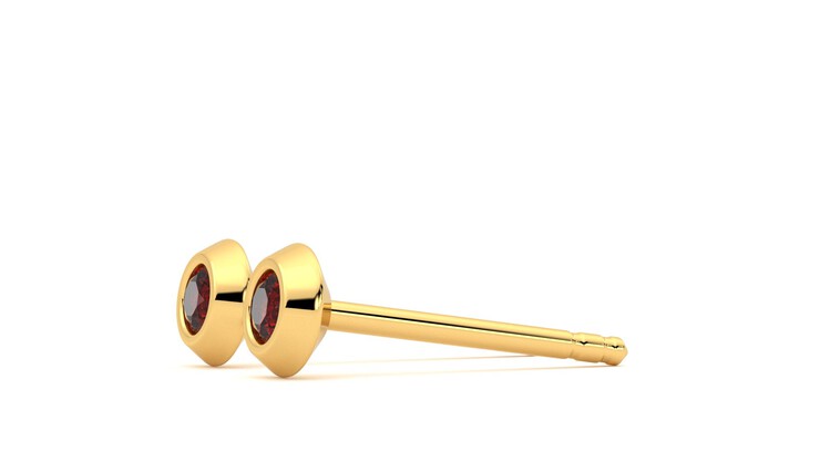Taylor & Hart Solanna Studs Jewellery 360 degree image 22