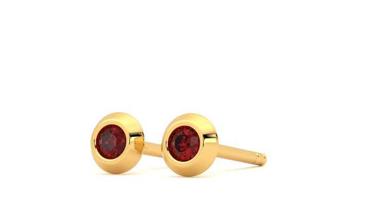 Taylor & Hart Solanna Studs Jewellery 360 degree image 25