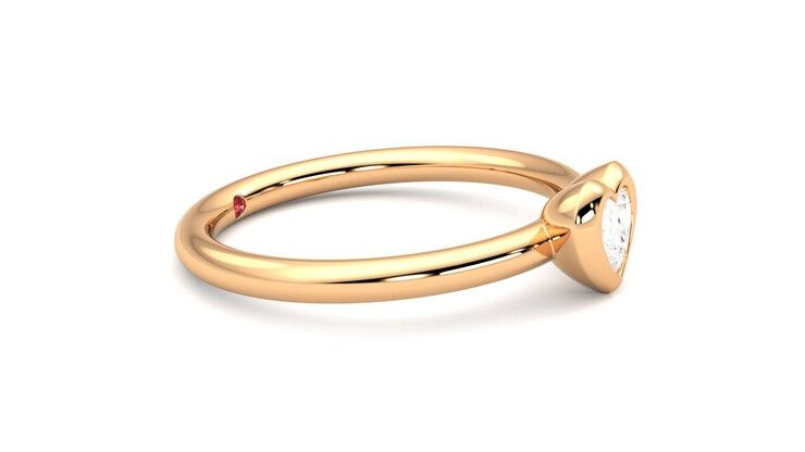 Taylor & Hart Amore Ring Jewellery 360 degree image 8