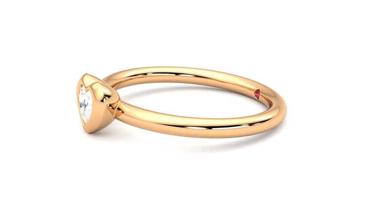 Taylor & Hart Amore Ring Jewellery 360 degree image 22