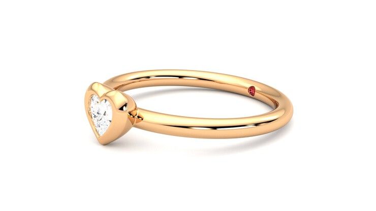 Taylor & Hart Amore Ring Jewellery 360 degree image 23