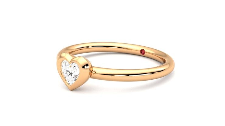 Taylor & Hart Amore Ring Jewellery 360 degree image 24