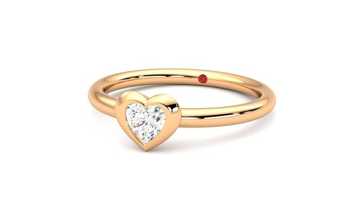Taylor & Hart Amore Ring Jewellery 360 degree image 26