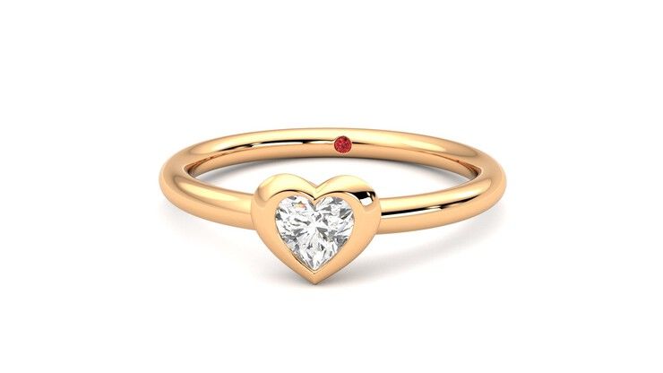 Taylor & Hart Amore Ring Jewellery 360 degree image 28