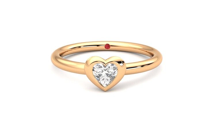 Taylor & Hart Amore Ring Jewellery 360 degree image 29