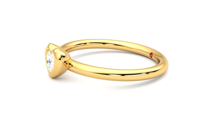 Taylor & Hart Amore Ring Jewellery 360 degree image 22