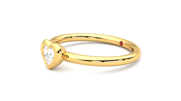 Taylor & Hart Amore Ring Jewellery 360 degree image 23
