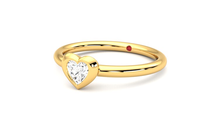Taylor & Hart Amore Ring Jewellery 360 degree image 25