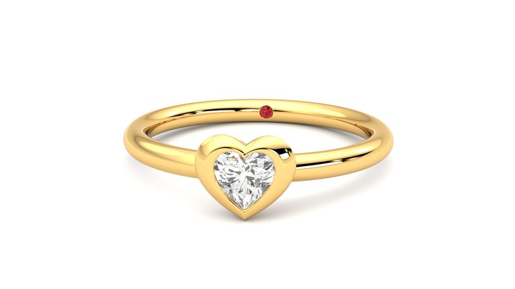 Taylor & Hart Amore Ring Jewellery 360 degree image 28