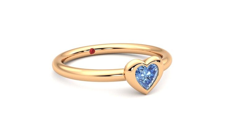 Taylor & Hart Amore Ring Jewellery 360 degree image 5