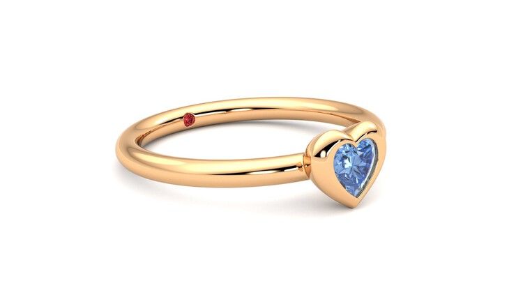 Taylor & Hart Amore Ring Jewellery 360 degree image 6