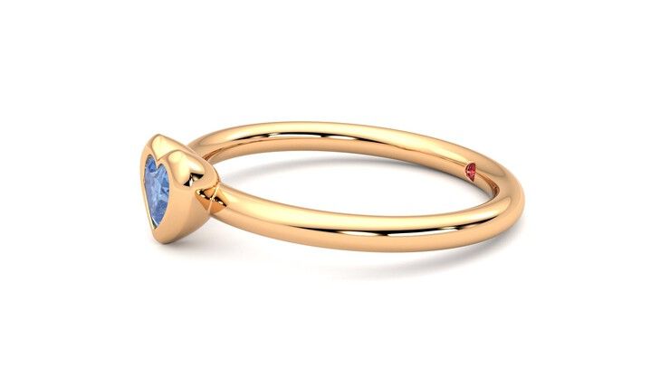 Taylor & Hart Amore Ring Jewellery 360 degree image 22