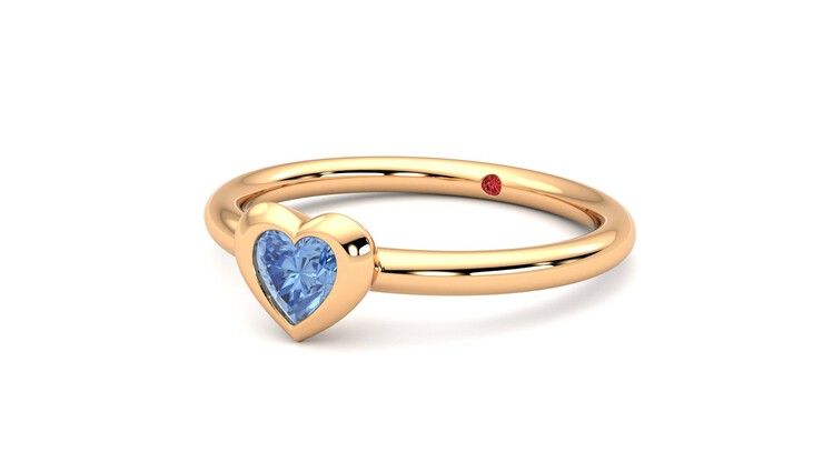 Taylor & Hart Amore Ring Jewellery 360 degree image 25