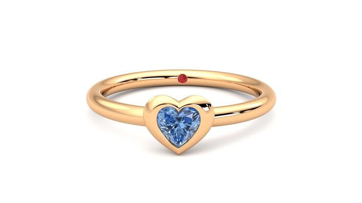 Taylor & Hart Amore Ring Jewellery 360 degree image 29