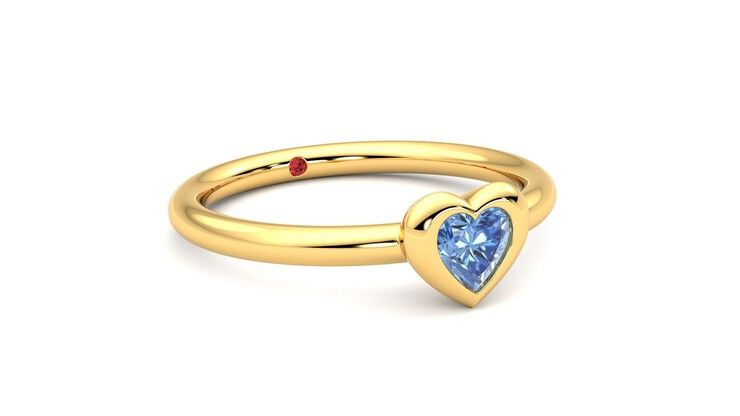 Taylor & Hart Amore Ring Jewellery 360 degree image 5