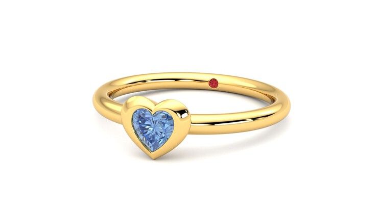 Taylor & Hart Amore Ring Jewellery 360 degree image 26