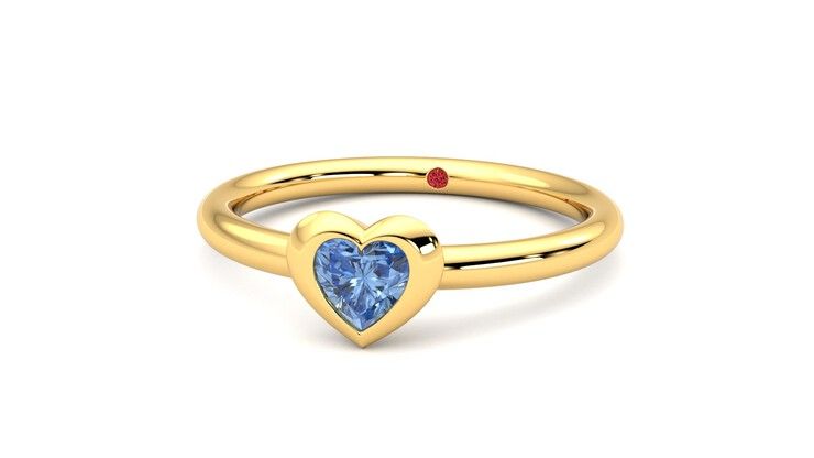 Taylor & Hart Amore Ring Jewellery 360 degree image 27