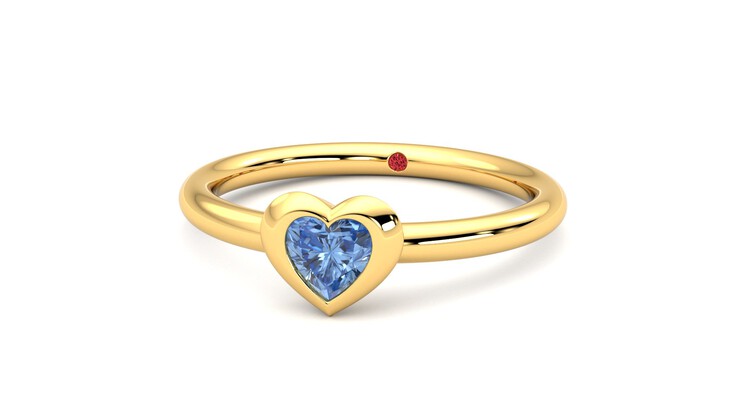 Taylor & Hart Amore Ring Jewellery 360 degree image 27