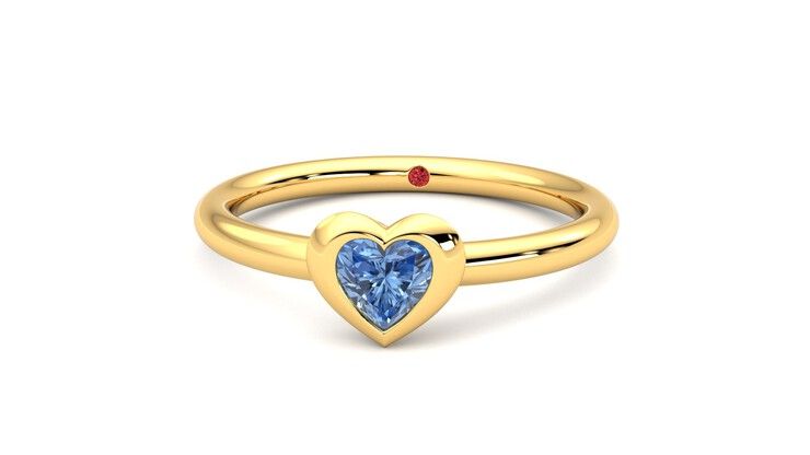 Taylor & Hart Amore Ring Jewellery 360 degree image 28