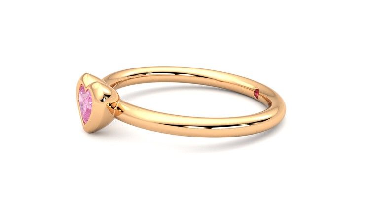 Taylor & Hart Amore Ring Jewellery 360 degree image 22