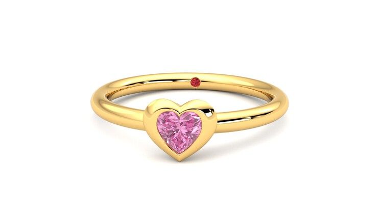 Taylor & Hart Amore Ring Jewellery 360 degree image 28