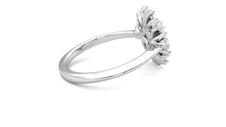 Taylor & Hart Aphrodite Ring Jewellery 360 degree image 11