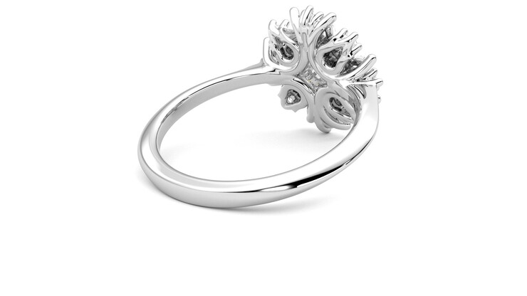 Taylor & Hart Aphrodite Ring Jewellery 360 degree image 13
