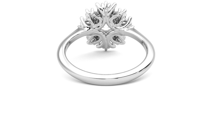 Taylor & Hart Aphrodite Ring Jewellery 360 degree image 15
