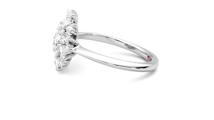 Taylor & Hart Aphrodite Ring Jewellery 360 degree image 21
