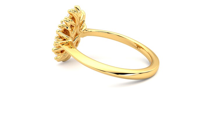Taylor & Hart Aphrodite Ring Jewellery 360 degree image 19
