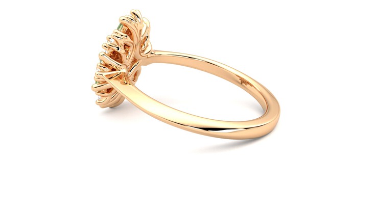 Taylor & Hart Aphrodite Ring Jewellery 360 degree image 19