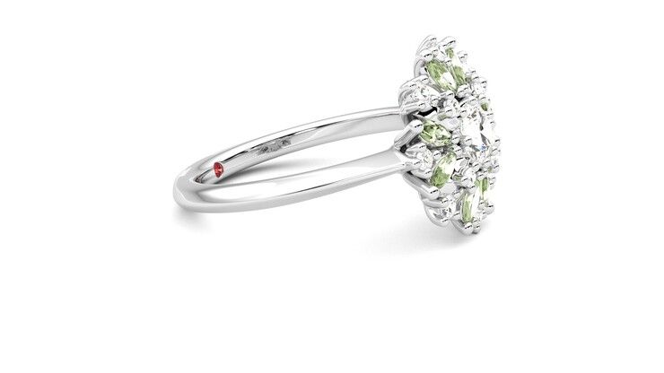 Taylor & Hart Aphrodite Ring Jewellery 360 degree image 8