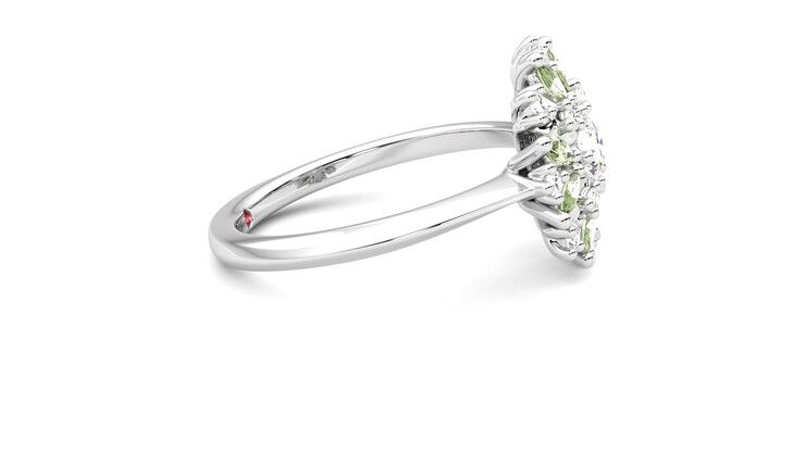 Taylor & Hart Aphrodite Ring Jewellery 360 degree image 9