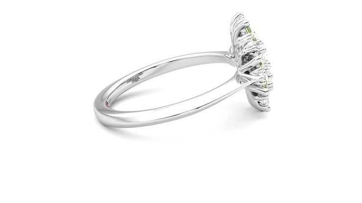Taylor & Hart Aphrodite Ring Jewellery 360 degree image 10