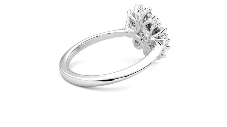 Taylor & Hart Aphrodite Ring Jewellery 360 degree image 12