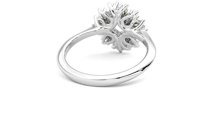 Taylor & Hart Aphrodite Ring Jewellery 360 degree image 14